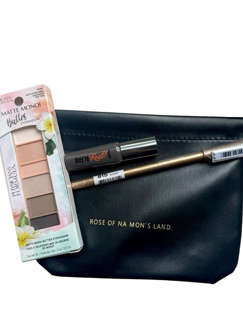 Eye Trio: benefit mascara, Physicians Formula eyeshadow, Hard Candy eyeliner